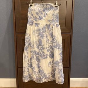Strapless Gap dress